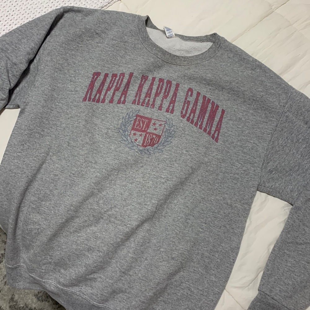 Kappa kappa gamma crewneck sweatshirt